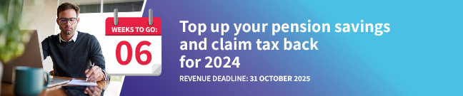 Top up your savings and claim tax back